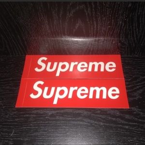 Supreme Red Box Logo Sticker